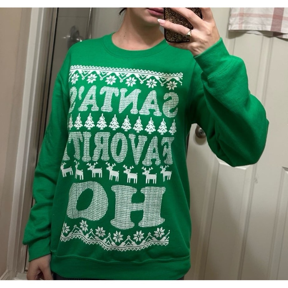 Santas favorite ho crewneck